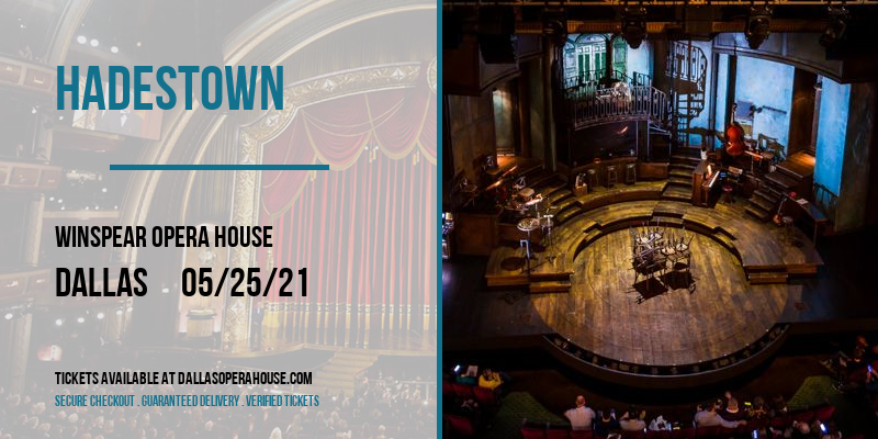 Hadestown at Winspear Opera House tickets Hadestown at Winspear Opera House
