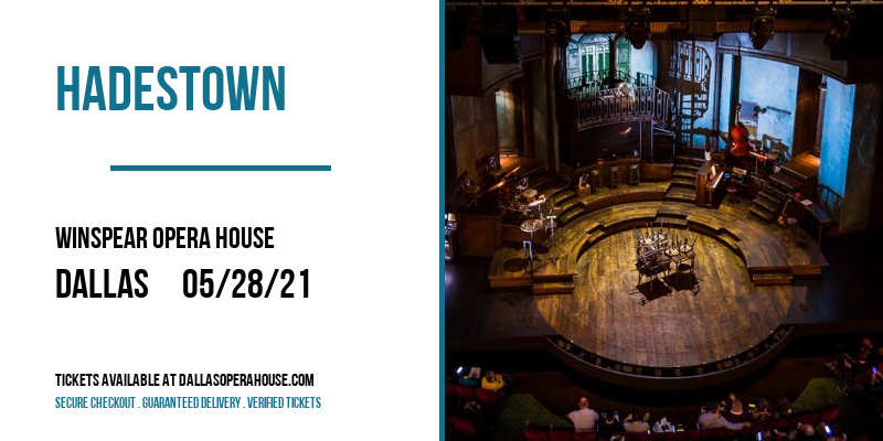 Hadestown at Winspear Opera House tickets Hadestown at Winspear Opera House