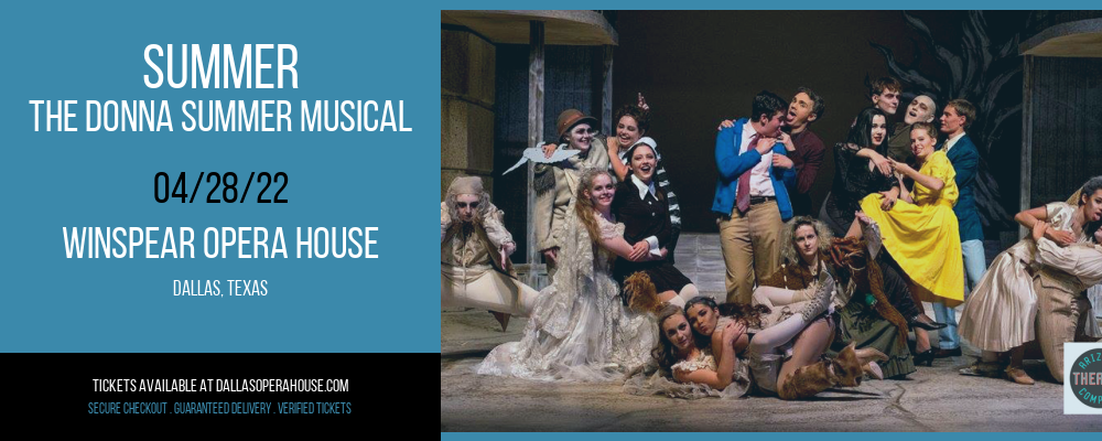Summer - The Donna Summer Musical at Winspear Opera House tickets Summer - The Donna Summer Musical at Winspear Opera House