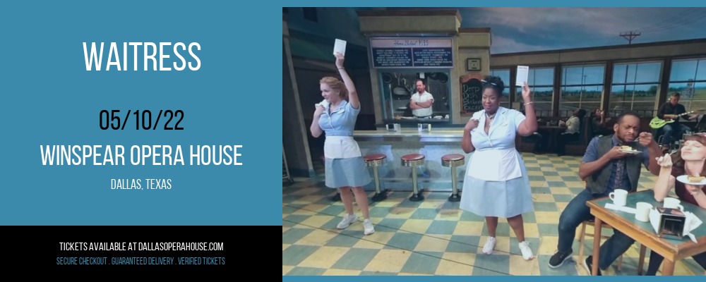 Waitress at Winspear Opera House tickets Waitress at Winspear Opera House