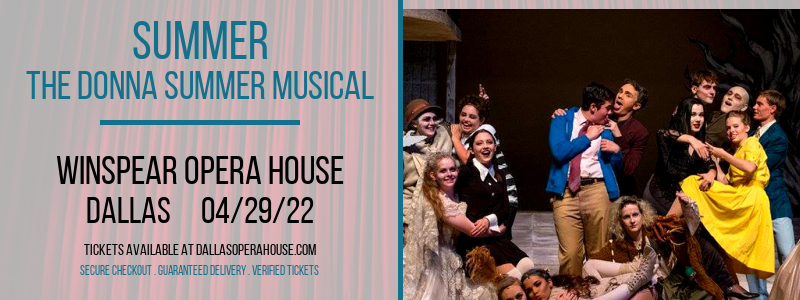 Summer - The Donna Summer Musical at Winspear Opera House tickets Summer - The Donna Summer Musical at Winspear Opera House