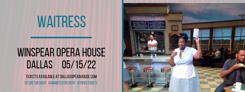 Waitress at Winspear Opera House