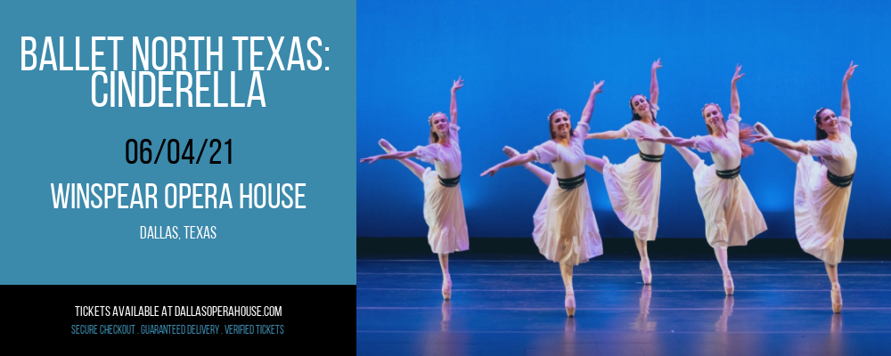 Ballet North Texas: Cinderella at Winspear Opera House tickets Ballet North Texas: Cinderella at Winspear Opera House