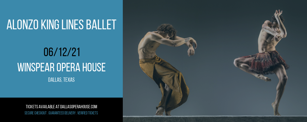 Alonzo King Lines Ballet at Winspear Opera House tickets Alonzo King Lines Ballet at Winspear Opera House