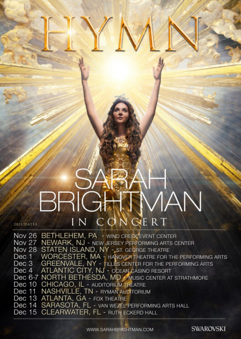 Sarah Brightman at Winspear Opera House