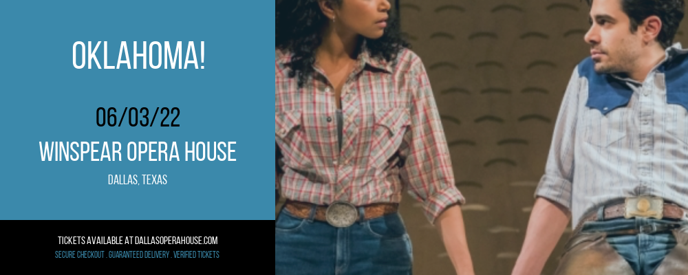 Oklahoma! at Winspear Opera House tickets Oklahoma! at Winspear Opera House