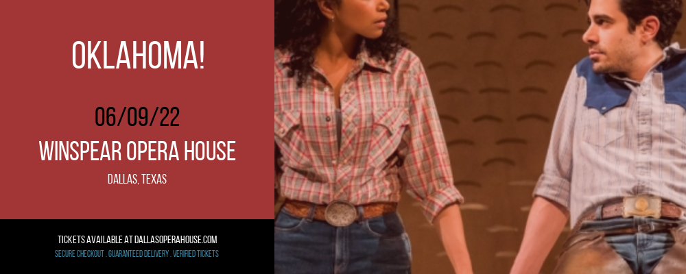Oklahoma! at Winspear Opera House tickets Oklahoma! at Winspear Opera House