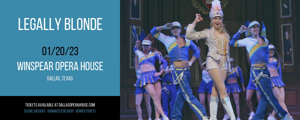 Legally Blonde at Winspear Opera House tickets Legally Blonde at Winspear Opera House