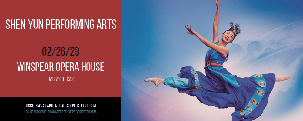 Shen Yun Performing Arts at Winspear Opera House tickets Shen Yun Performing Arts at Winspear Opera House