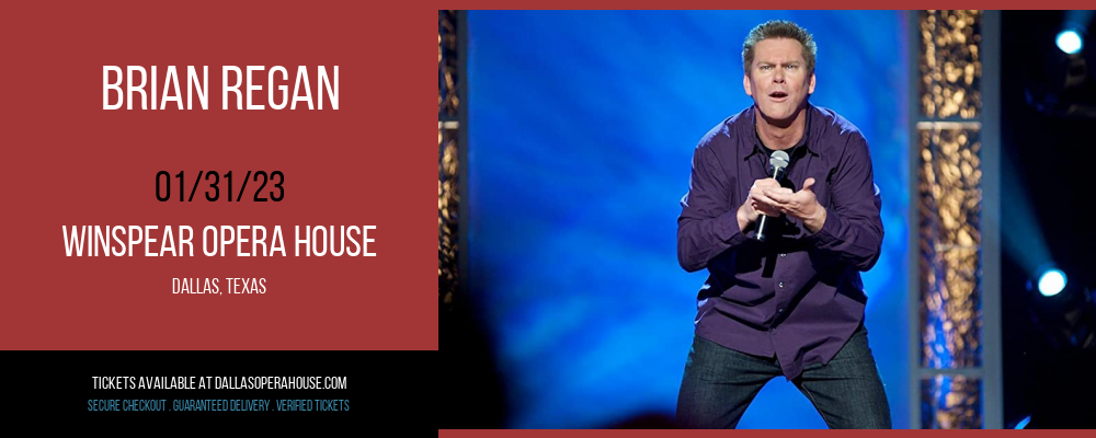 Brian Regan [CANCELLED] at Winspear Opera House