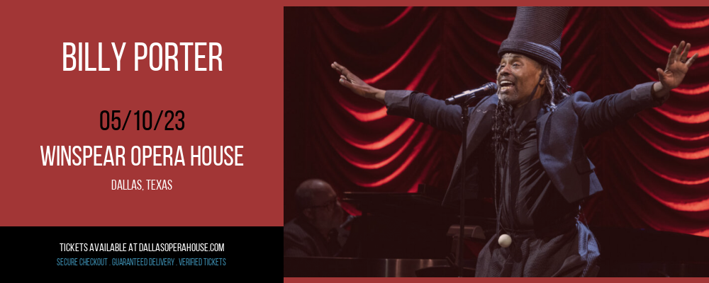 Billy Porter at Winspear Opera House