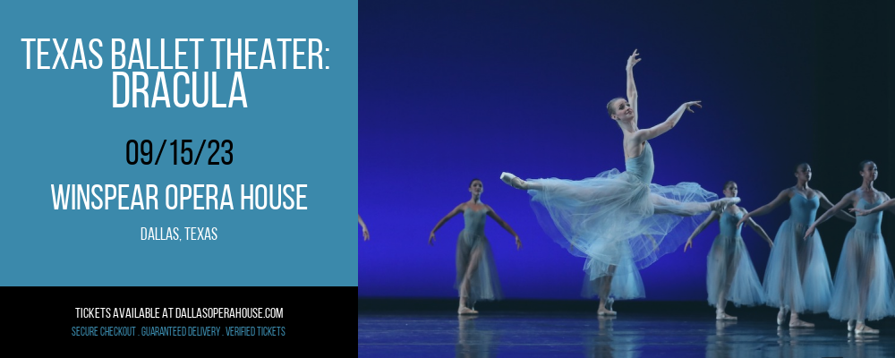 Texas Ballet Theater at Winspear Opera House