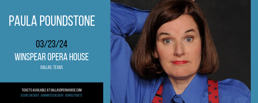 Paula Poundstone at Winspear Opera House