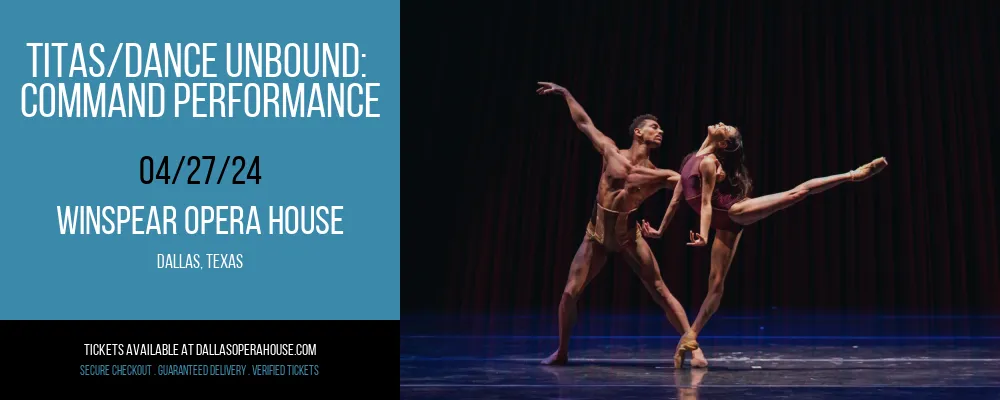 Titas/Dance Unbound at Winspear Opera House