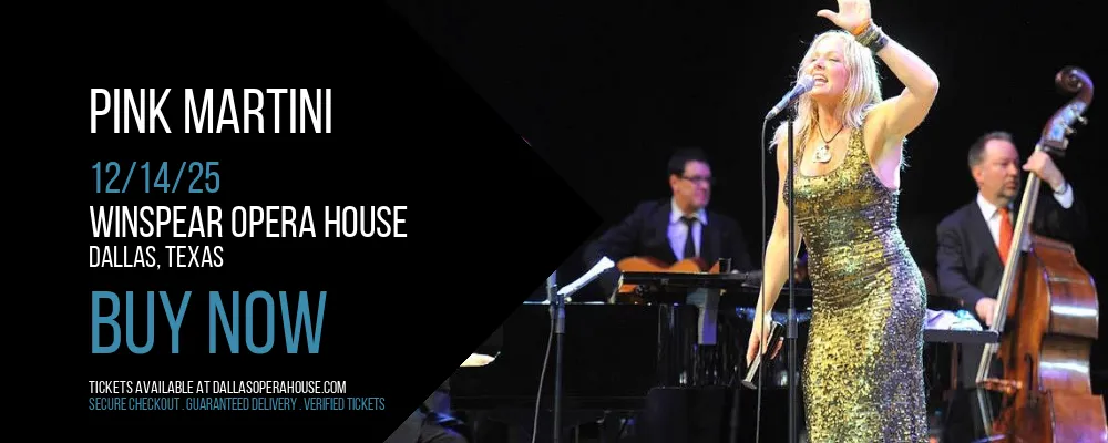 Pink Martini at Winspear Opera House