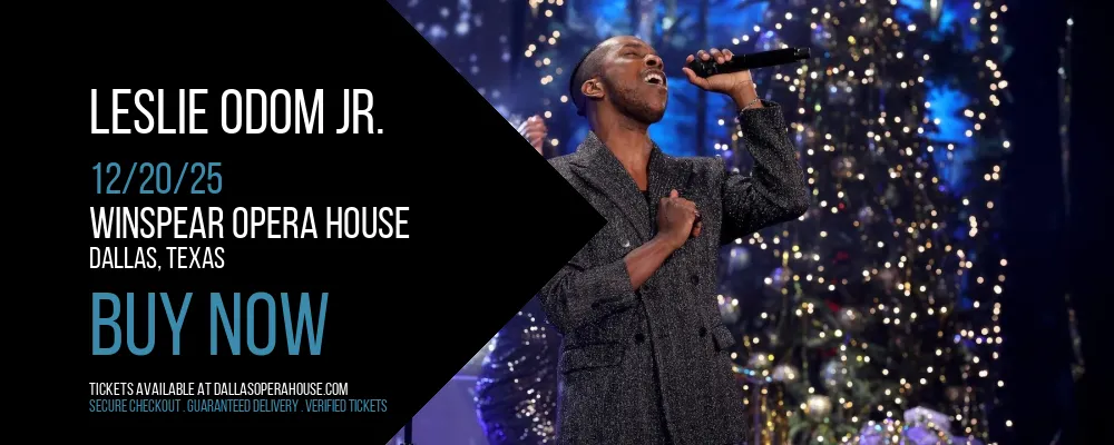 Leslie Odom Jr. at Winspear Opera House